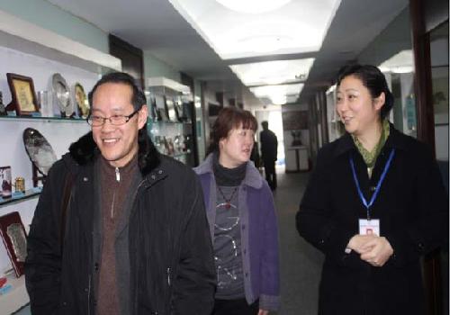 2010年3月南京市第一医院浦口分院沈正善院长一行来学院交流访问.jpg